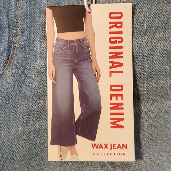 Wax Jean Denim - Wax Jean Collection Mom loose fit size 13/31 Jeans Blue Women New